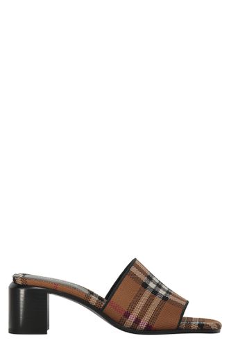 Burberry Fabric Mules - Burberry - Modalova