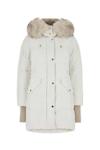 Moorer White Polyester Down Jacket - Moorer - Modalova