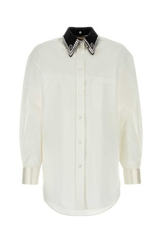 Gucci White Poplin Shirt - Gucci - Modalova