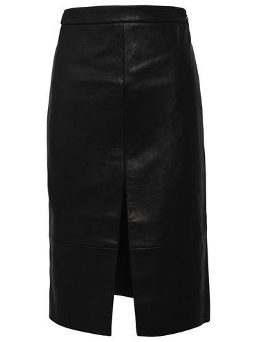 Khaite Freser Black Leather Skirt - Khaite - Modalova
