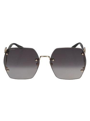Hexagon Lens Sunglasses - Gucci Eyewear - Modalova