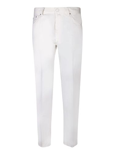 Carrot Scott Chambray Cream Trousers - Jacob Cohen - Modalova