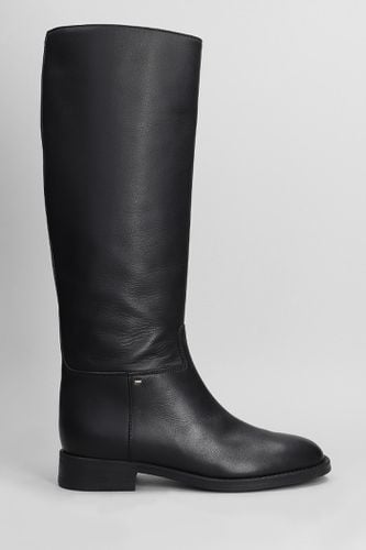 Nourine Low Heels Boots In Leather - Giuseppe Zanotti - Modalova