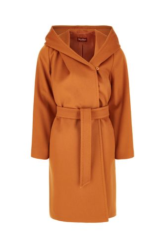 Max Mara Studio Caramel Wool Coat - Max Mara Studio - Modalova