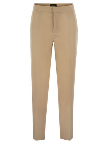 Linen Chino Trousers - Fabiana Filippi - Modalova