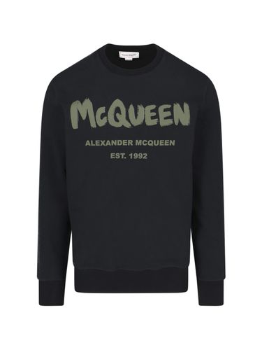Logo Crewneck Sweatshirt - Alexander McQueen - Modalova