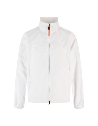 White Coated Nylon Bomber Jacket - Aspesi - Modalova