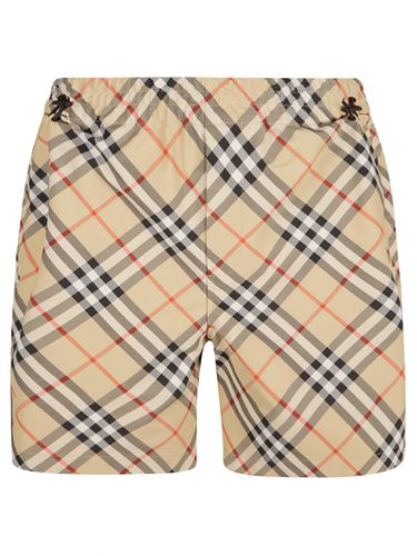 Burberry House Checked Shorts - Burberry - Modalova