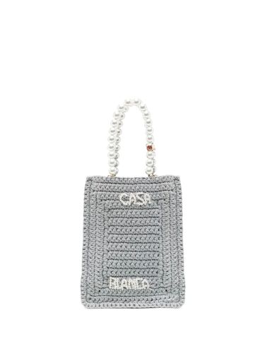 Pearl Mini Crochet Shopping Bag - Casablanca - Modalova