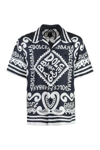 Dolce & Gabbana Printed Silk Shirt - Dolce & Gabbana - Modalova