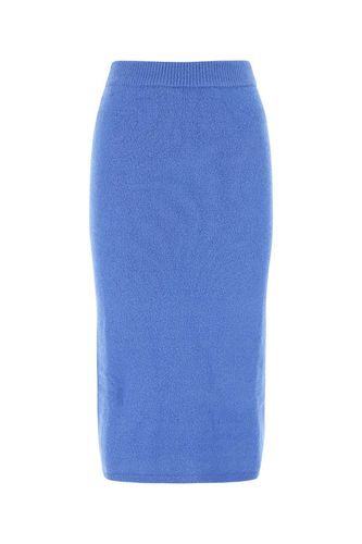 Cerulean Stretch Wool Blend Midi Skirt - Nanushka - Modalova