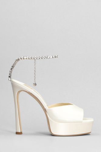 Saeda Sandal 125 Sandals In Satin - Jimmy Choo - Modalova