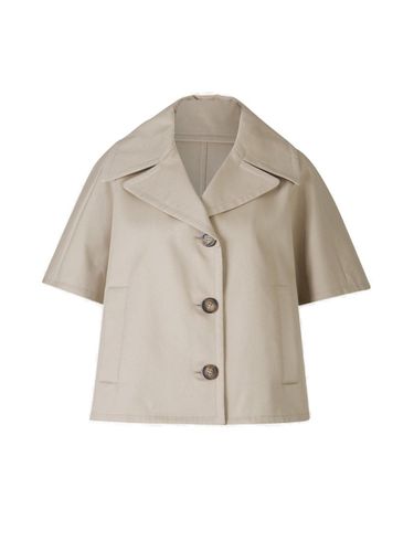 Button-up Short-sleeve Trench Coat - Max Mara - Modalova