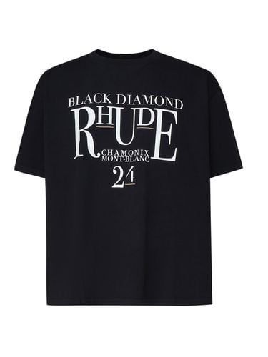 Rhude Diamond T-shirt In Cotton - Rhude - Modalova