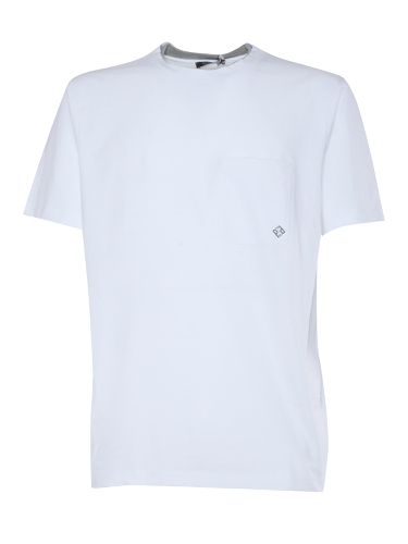 Peserico White T-shirt With Pocket - Peserico - Modalova