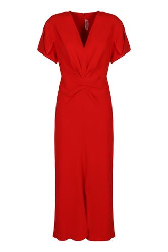 Gathered Details Dress - Victoria Beckham - Modalova