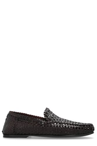 Hand-woven Driver Loafers - Dolce & Gabbana - Modalova