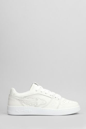 Egg Rocket Sneakers In White Leather - Enterprise Japan - Modalova