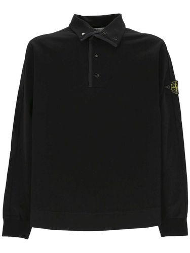 Long-sleeved Polo Shirt - Stone Island - Modalova
