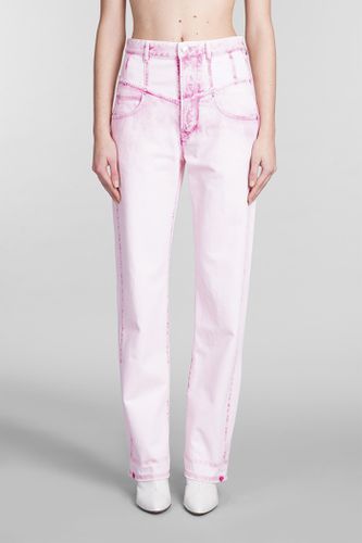 Noemie Jeans In Rose- Cotton - Isabel Marant - Modalova