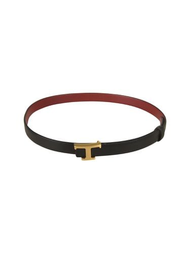 Tod's Reverse T-logo Belt - Tod's - Modalova