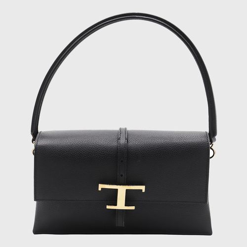 Tod's Black Leather Shoulder Bag - Tod's - Modalova