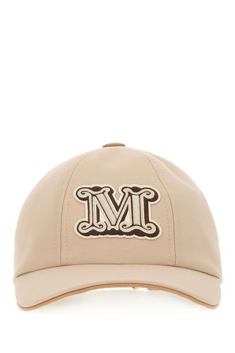 Cappuccino Cotton Baseball Cap - Max Mara - Modalova