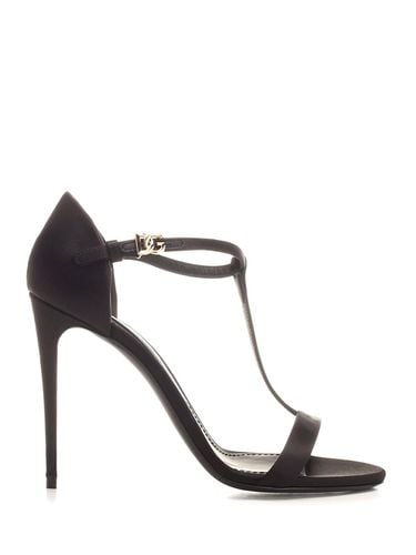 Dolce & Gabbana t Bar Sandal - Dolce & Gabbana - Modalova