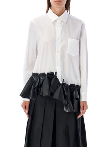 Ruffled Popeline Shirt - Comme des Garçons - Modalova