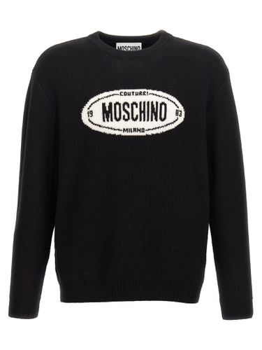 Moschino Logo Intarsia Sweater - Moschino - Modalova