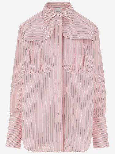 Cotton Shirt With Striped Pattern - Patou - Modalova