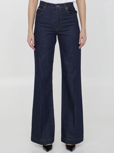 Flare Jeans In Denim - Dolce & Gabbana - Modalova