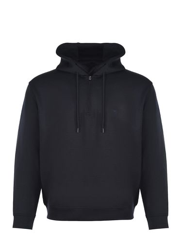 Sweatshirt In Wool Blend Jersey - Emporio Armani - Modalova