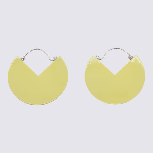 Light Yellow And Silver 90 Earrings - Isabel Marant - Modalova