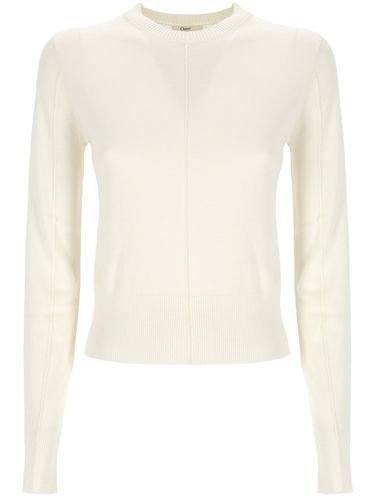 Chloé Crewneck Long-sleeve Top - Chloé - Modalova