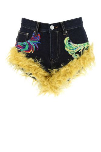 AREA Denim Shorts - AREA - Modalova