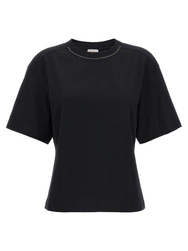 Brunello Cucinelli monile T-shirt - Brunello Cucinelli - Modalova