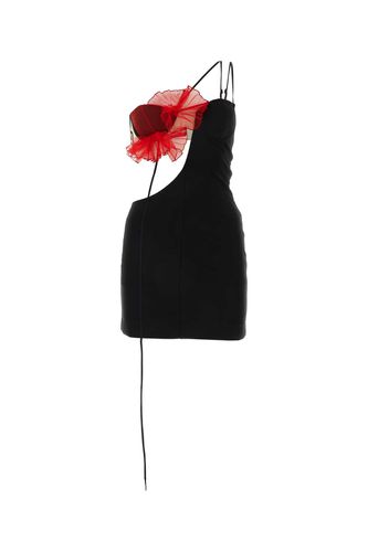 Black Stretch Viscose Blend Mini Dress - Nensi Dojaka - Modalova