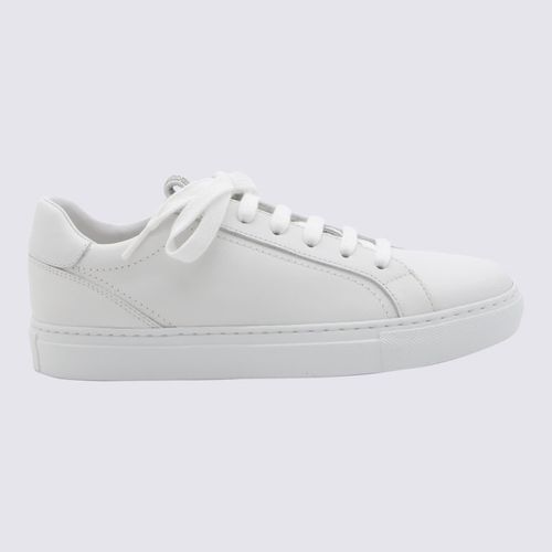 White Leather Sneakers - Brunello Cucinelli - Modalova