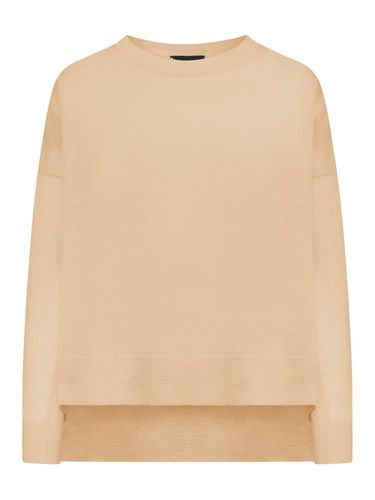 Crewneck Knit Sweater - Roberto Collina - Modalova