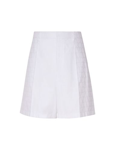 Shorts Iconograph In Cotton - Valentino Garavani - Modalova