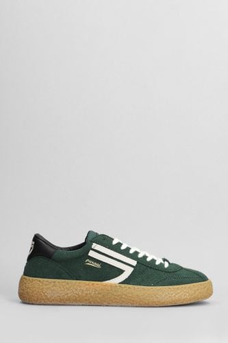 Puraai Sneakers In Green Suede - Puraai - Modalova