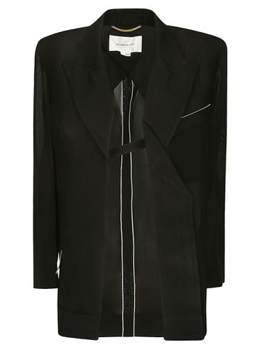 Fold Detail Tailored Jacket - Victoria Beckham - Modalova