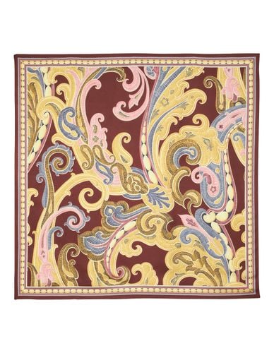 Etro Printed Silk Scarf - Etro - Modalova