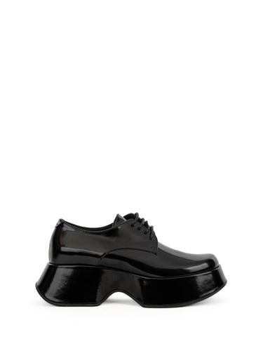 Vic Matié Black Leather Derby - Vic Matié - Modalova