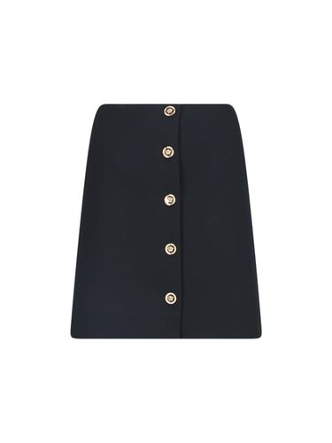 Versace Mini Button Skirt - Versace - Modalova