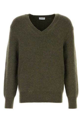 Dark Green Cashmere Sweater - Ferragamo - Modalova