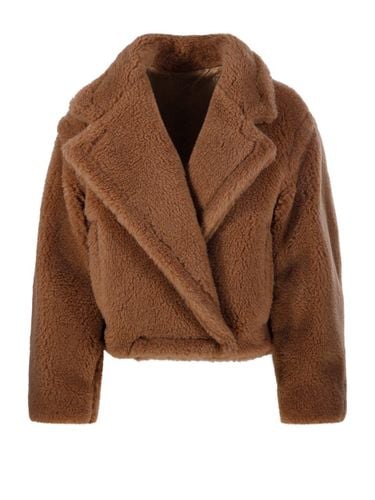 Collared Long-sleeved Teddy Coat - Max Mara - Modalova