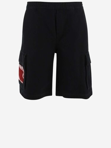 Cotton Bermuda Shorts With Logo - 44 Label Group - Modalova
