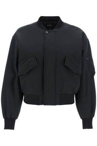 A. P.C. Haley Padded Bomber Jacket - A.P.C. - Modalova